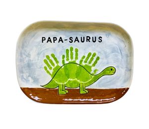 Davie Papasaurus Plate