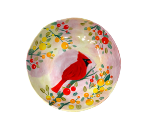 Davie Cardinal Plate