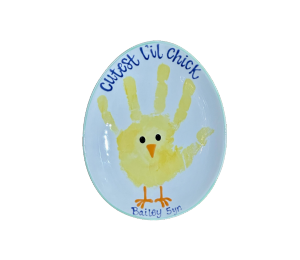Davie Little Chick Egg Plate
