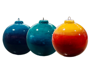 Davie Jewel Toned Ombre Ornament