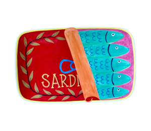 Davie Sardines Dinner Plate