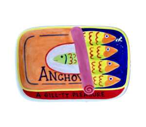 Davie Anchovies App Plate