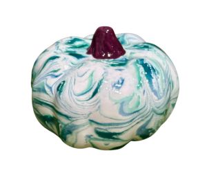 Davie Teal Shaving Cream Pumpkin