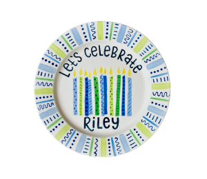 Davie Let's Celebrate Plate