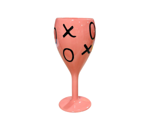 Davie XOXO Wine Glass